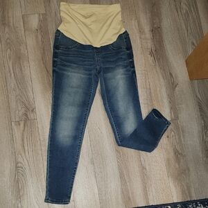 a:glow Maternity High Rise Blue Jeans- Size 2